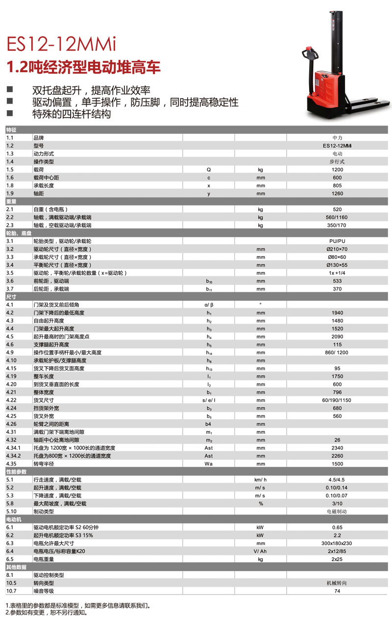 經(jīng)濟(jì)型電動(dòng)堆高車